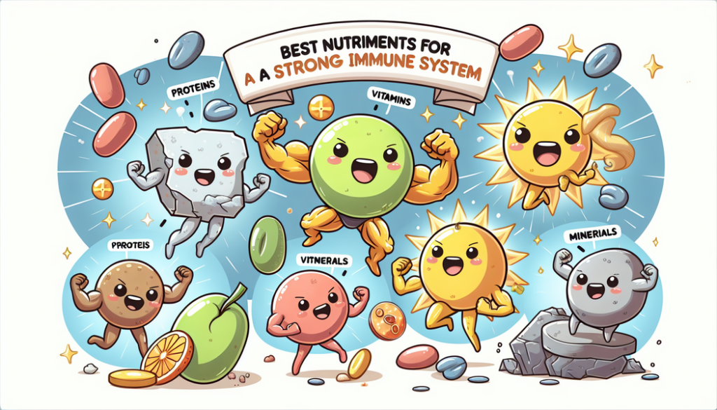 Die besten Nährstoffe für ein starkes Immunsystem
